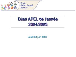 Bilan APEL de l’année 2004/2005