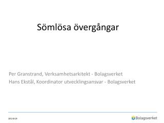 Sömlösa övergångar