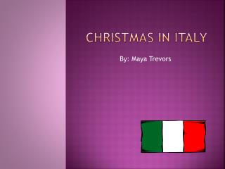 Christmas In Italy