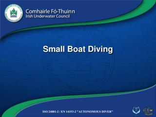 Small Boat Diving