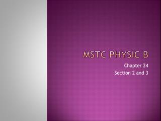 MSTC Physic B