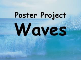 Poster Project Waves