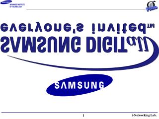 Introduction of SAMSUNG’s IPv6 Development