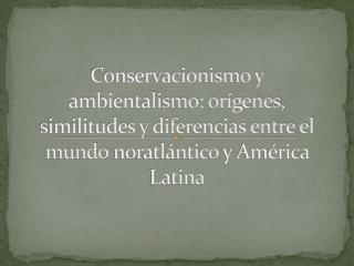 Conservacionismo