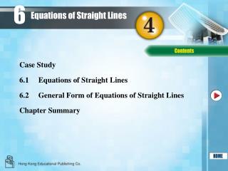 Equations of Straight Lines