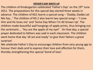 FATHER’S DAY WRITE-UP