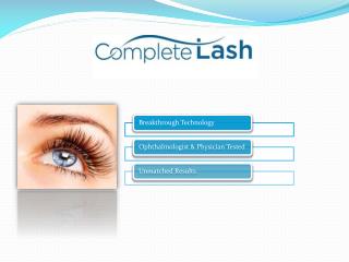 Competitors –VS- CompleteLash ™