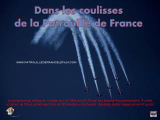 Dans les coulisses de la Patrouille de France