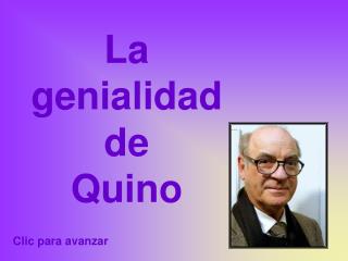 La genialidad de Quino