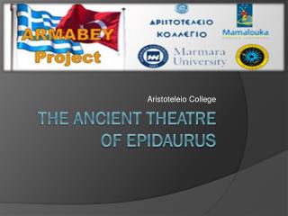 The Ancient Theatre of Epidaurus