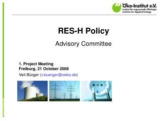 RES-H Policy Advisory Committee