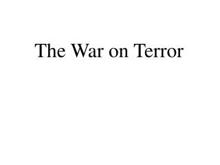 The War on Terror