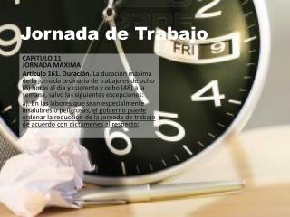 Jornada de Trabajo