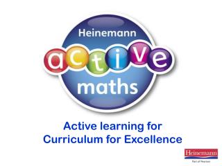 Active learning for Curriculum for Excellence