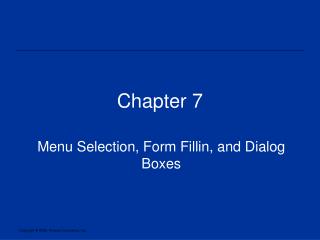 Chapter 7