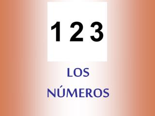 LOS NÚMEROS