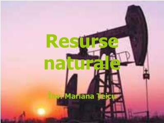 Resurse naturale