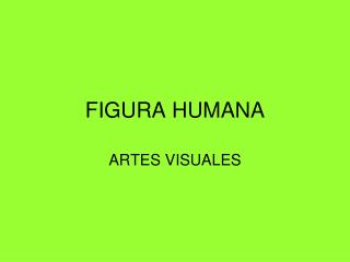 FIGURA HUMANA