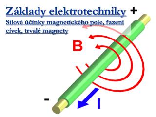 Základy elektrotechniky Silové účinky magnetického pole, řazení cívek, trvalé magnety