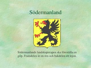 Södermanland