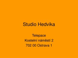 Studio Hedvika