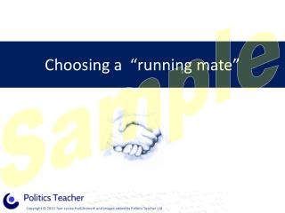 Choosing a “running mate”
