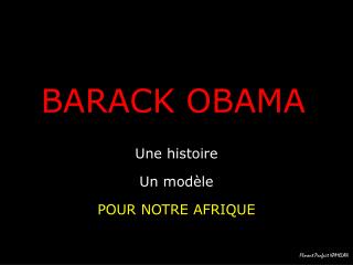 BARACK OBAMA