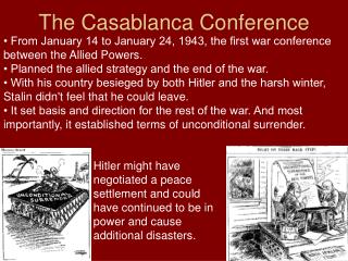 The Casablanca Conference