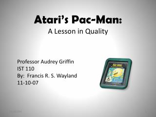 Atari’s Pac-Man: A Lesson in Quality