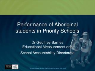 Aboriginal students in Priority Schools: Year 3 reading 2008