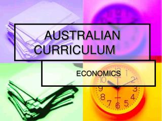 AUSTRALIAN CURRICULUM