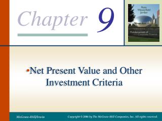 Net Present Value and Other Investment Criteria