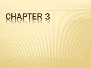 Chapter 3