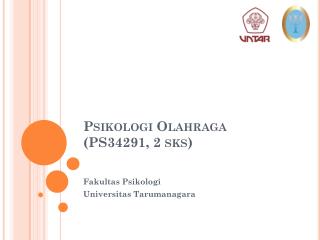 Psikologi Olahraga (PS34291, 2 sks )