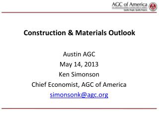 Construction &amp; Materials Outlook