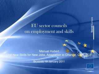 An agenda for new skills and jobs