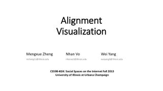 Alignment Visualization