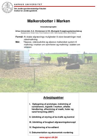 Malkerobotter i Marken