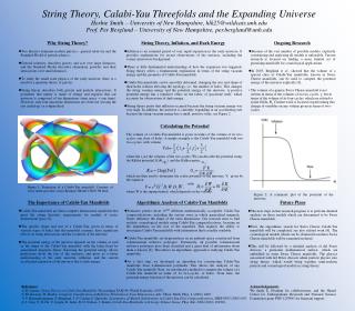 Why String Theory?