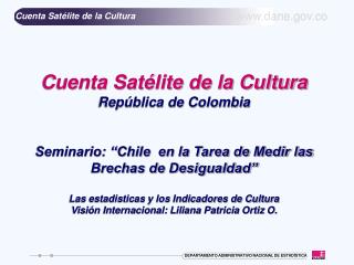 Cuenta Satélite de la Cultura