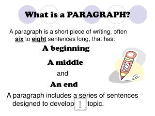 PPT - What is a PARAGRAPH? PowerPoint Presentation, free download - ID ...