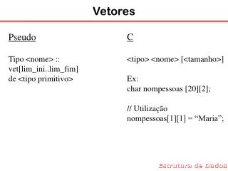 Vetores