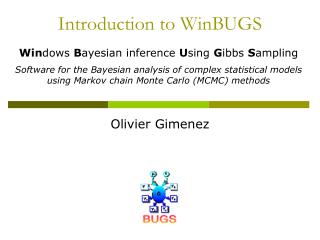 Introduction to WinBUGS