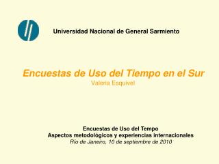 Universidad Nacional de General Sarmiento