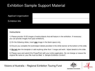 Visions of Australia – Regional Exhibition Touring Fund
