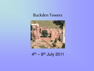 Buckden Towers