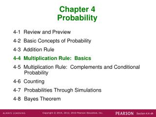 Chapter 4 Probability