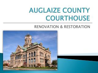 AUGLAIZE COUNTY COURTHOUSE