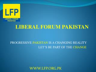 LIBERAL FORUM PAKISTAN