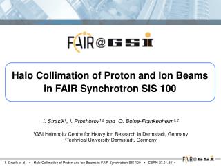 Halo Collimation of Proton and Ion Beams in FAIR Synchrotron SIS 100